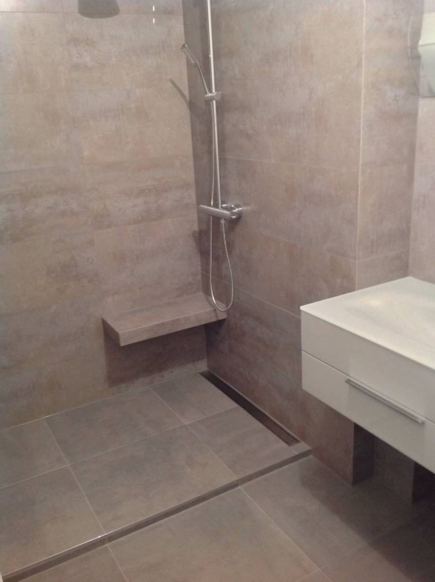 Salle de bain réalisée à biarritz décembre 2013 Cernay