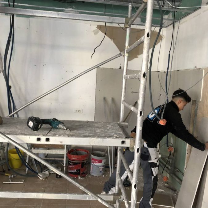 Rénovation complète du salon de coiffure Intermède à Rixheim Mulhouse 9