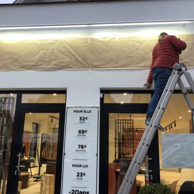 Rénovation complète du salon de coiffure Intermède à Rixheim Kingersheim 23