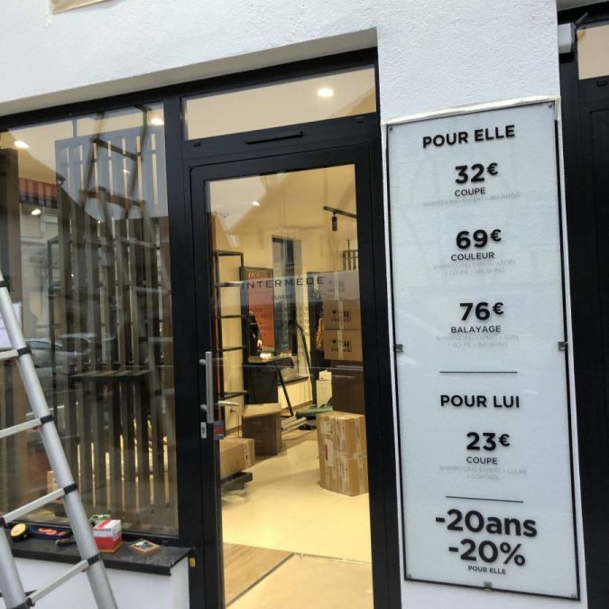 Rénovation complète du salon de coiffure Intermède à Rixheim Riedisheim 26
