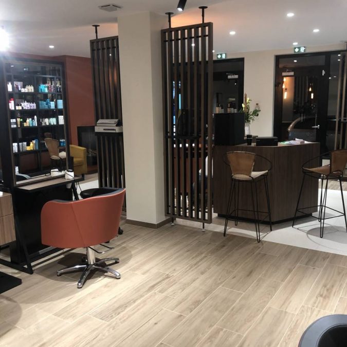 Rénovation complète du salon de coiffure Intermède à Rixheim Pfastatt 34