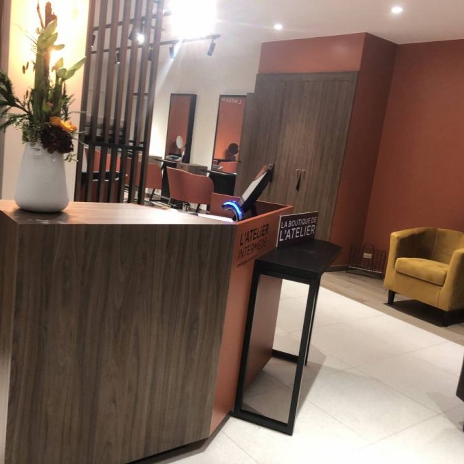 Rénovation complète du salon de coiffure Intermède à Rixheim Saint-Louis 37