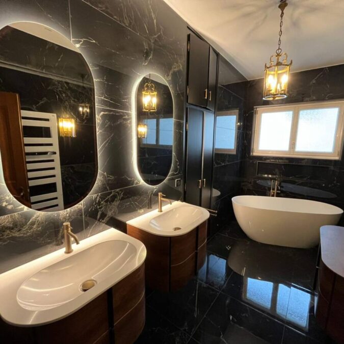 Conception de salle de bain clé en main et travaux de plomberie près de Saint-Louis et Hésingue Rixheim 29