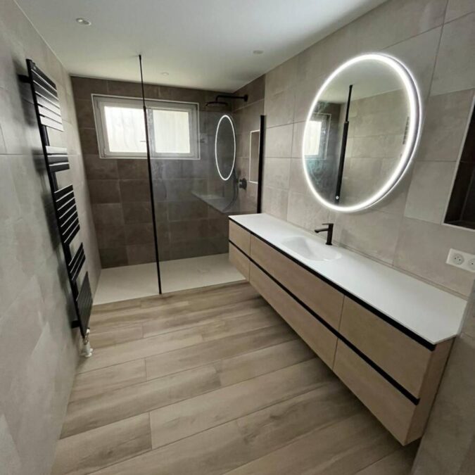 Conception de salle de bain clé en main et travaux de plomberie près de Saint-Louis et Hésingue Kingersheim 27