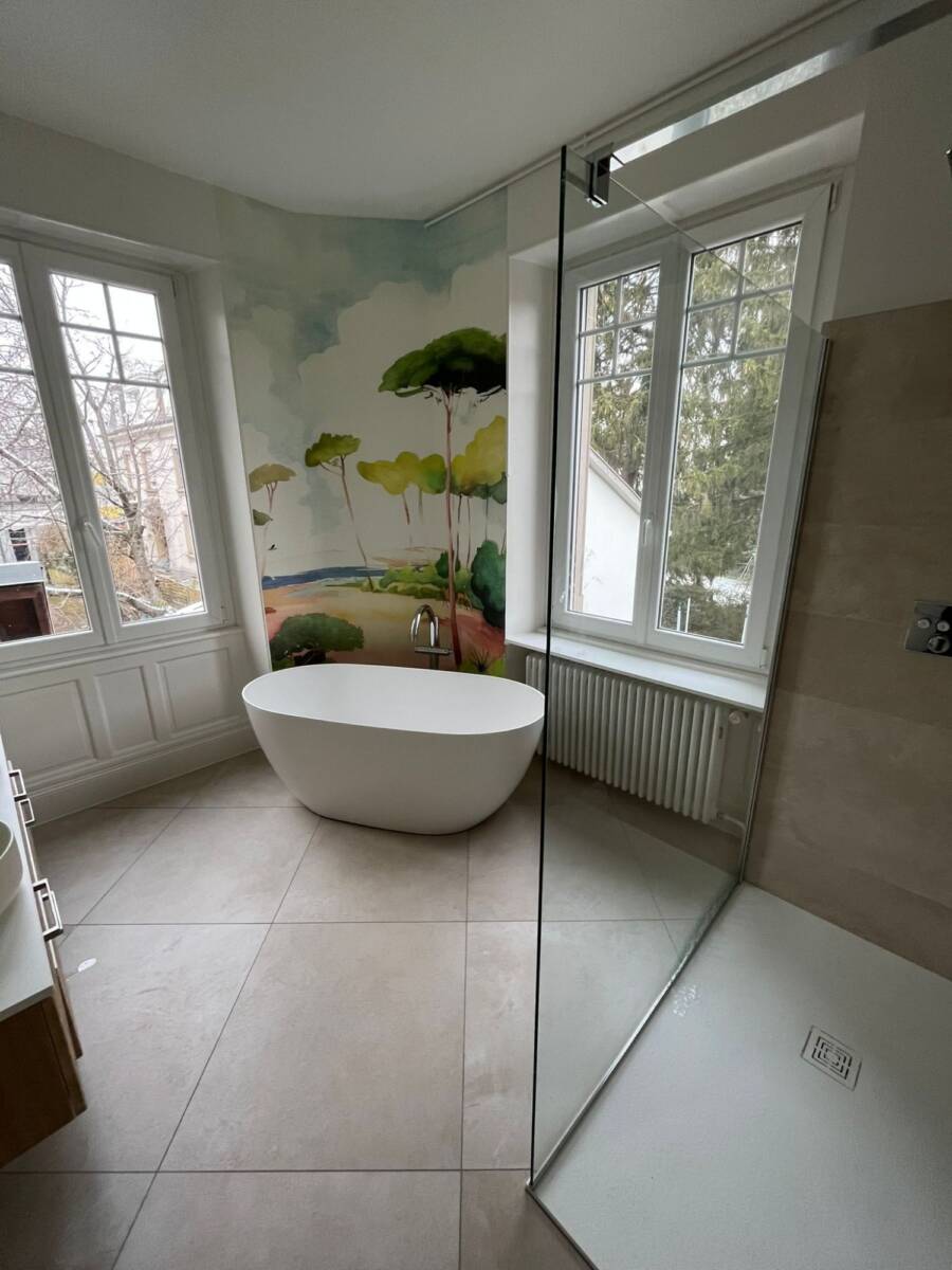 Conception de salle de bain clé en main et travaux de plomberie près de Saint-Louis et Hésingue Ensisheim 1